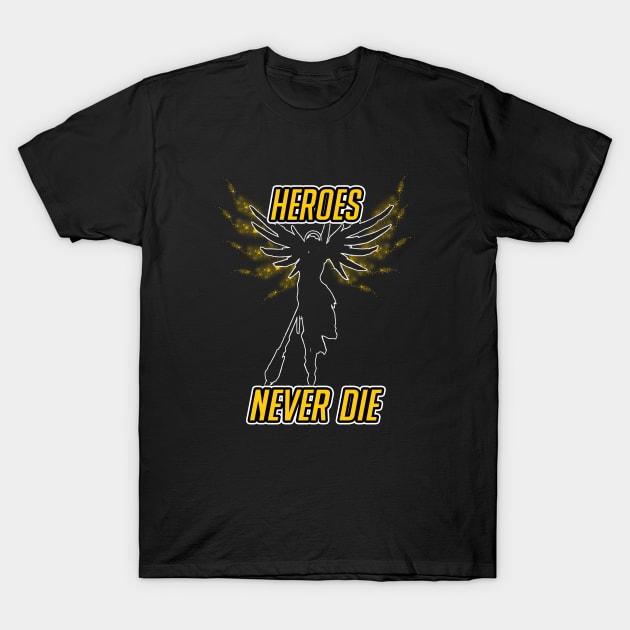 MERCY : HEROES NEVER DIE T-Shirt by AsunArtz